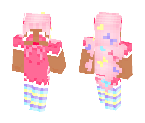 Cotton Candy Cookie [Cookie Run] - Female Minecraft Skins - image 1