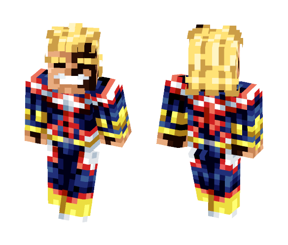 All Might [Hero Academia] - Male Minecraft Skins - image 1