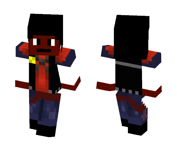 SpiderTeen Police variant - Male Minecraft Skins - image 1