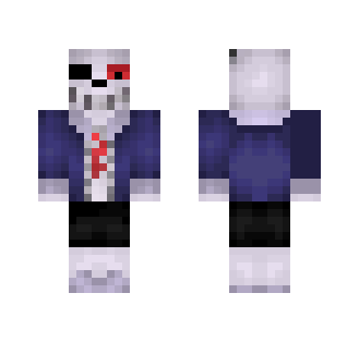 Horrortale!Sans (Shaded) - Male Minecraft Skins - image 2