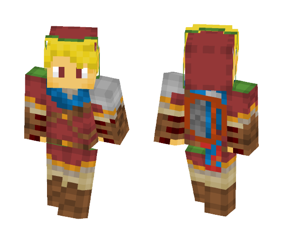 Red link - Male Minecraft Skins - image 1
