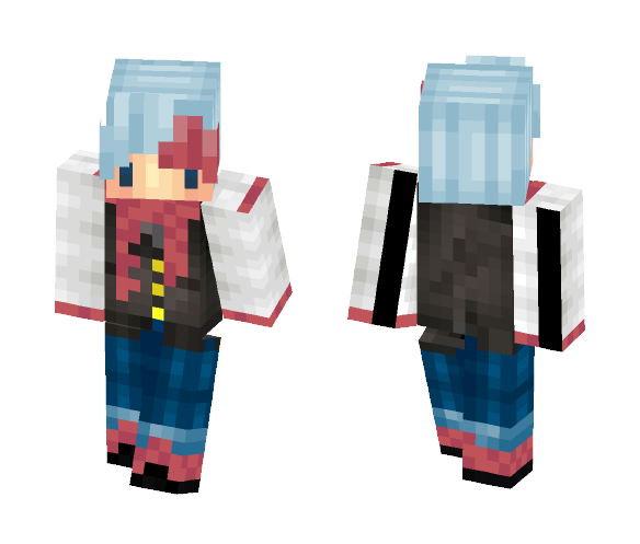 ~Yandere Highschool Student Ash~ - Male Minecraft Skins - image 1