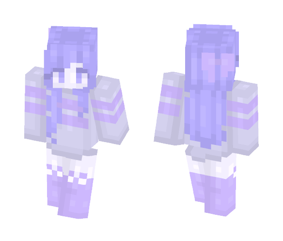 Perfectly Purple - Female Minecraft Skins - image 1