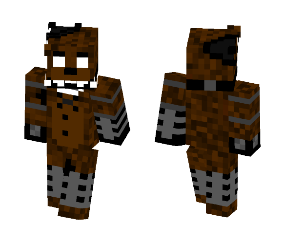 Ignited Freddy - Male Minecraft Skins - image 1