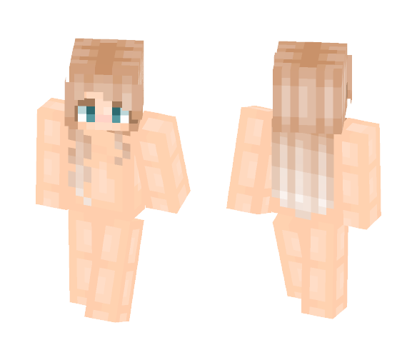 Ombre Hair Base - Female Minecraft Skins - image 1