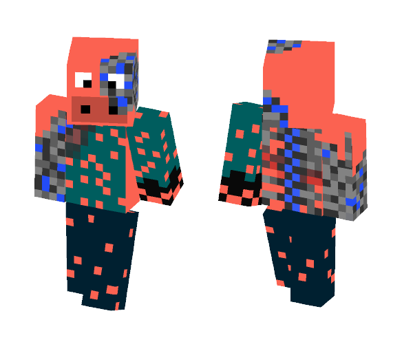 cyborg piggy- piggyveurse - Male Minecraft Skins - image 1
