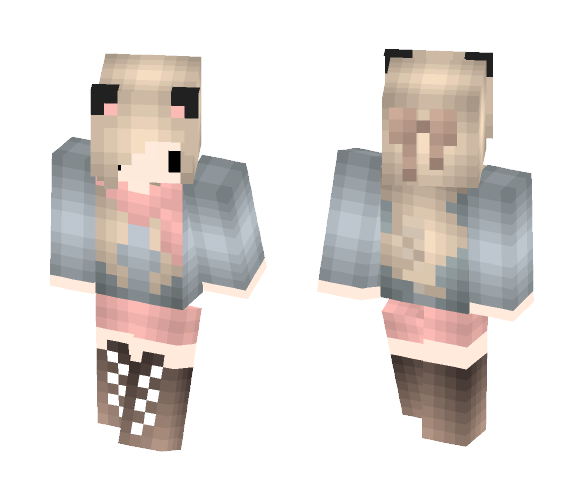 Winter Kawaii Girl - Girl Minecraft Skins - image 1