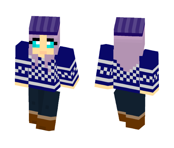 Winter Clothing Girl - Girl Minecraft Skins - image 1