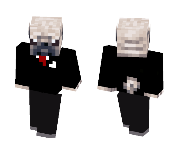 Classy Pug - Male Minecraft Skins - image 1