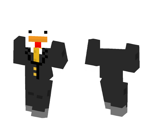 Chicken in a Suit - Other Minecraft Skins - image 1
