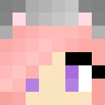 Cat Girl With Pink Hair - Cat Minecraft Skins - image 3