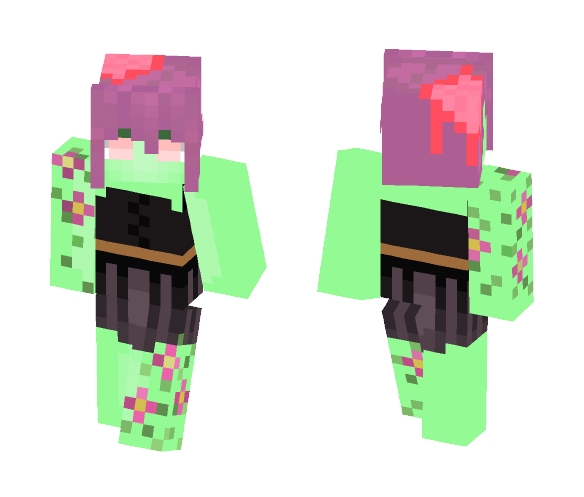 beautiful zombie - Female Minecraft Skins - image 1