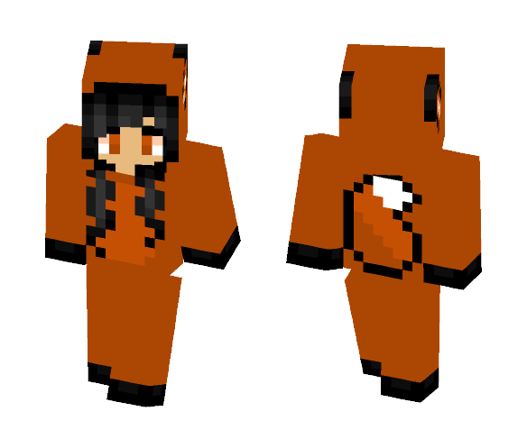Fox Girl - Girl Minecraft Skins - image 1
