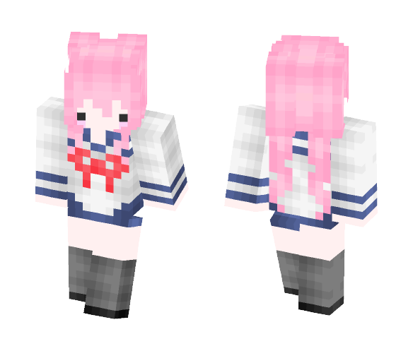 Pink kawaii Yandere - Kawaii Minecraft Skins - image 1