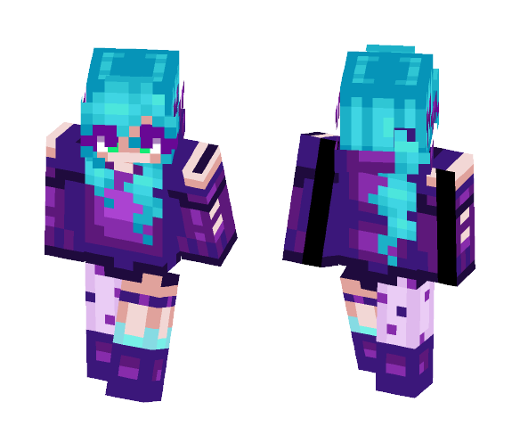 skin trade ~ luminescent - Female Minecraft Skins - image 1