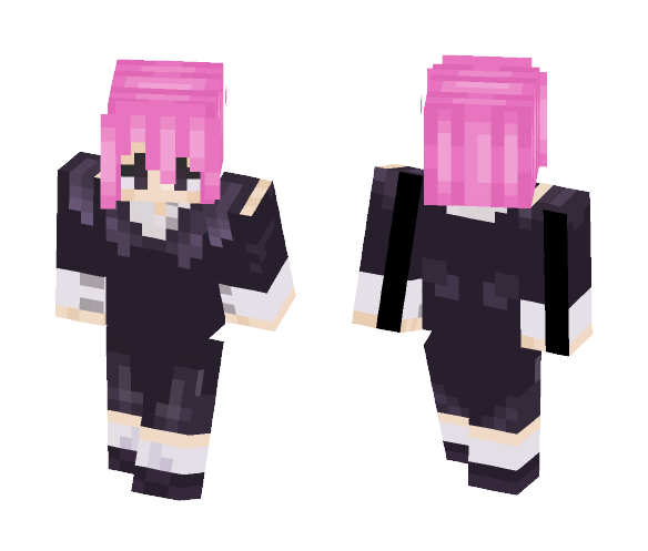 Crona~Soul Eater By Ronin - Male Minecraft Skins - image 1