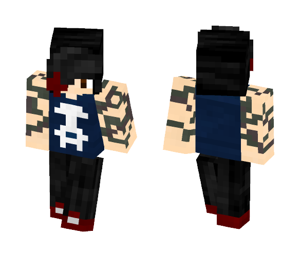 Emo Guy (Request) - Male Minecraft Skins - image 1