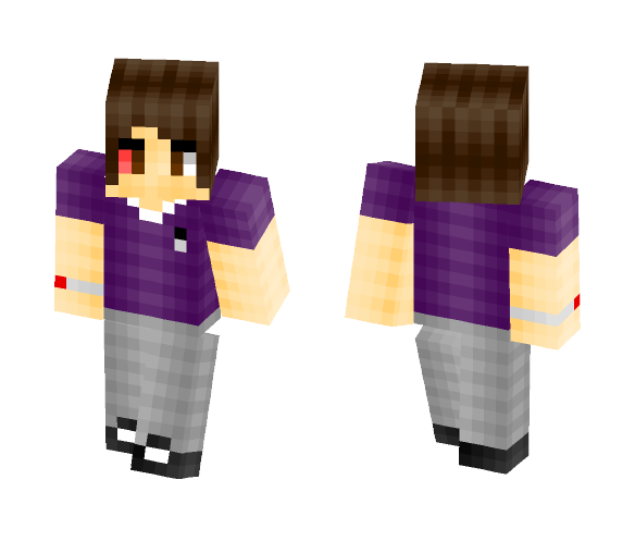 Feeling a bit Red Eyed - Male Minecraft Skins - image 1