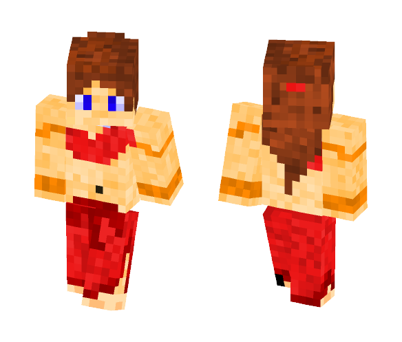 Katara (Fire Nation) - Female Minecraft Skins - image 1