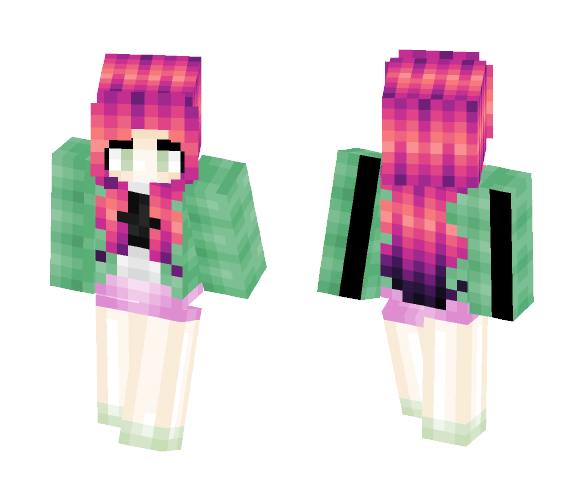 Finally! my shading, YAAAAAS! - Female Minecraft Skins - image 1