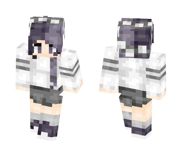 ✺ Dusty Lilac | First Skin ✺ - Female Minecraft Skins - image 1