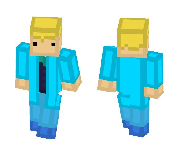 Doctor who 6th doctor(cubic)(blue?) - Interchangeable Minecraft Skins - image 1
