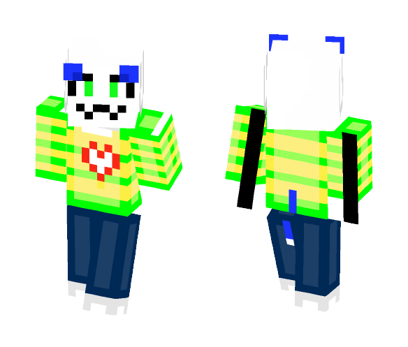 Neko Asriel - Male Minecraft Skins - image 1