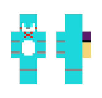 Purple Guy With Toy Bonnie Suit - Male Minecraft Skins - image 2