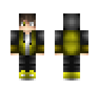 Boy in Yellow Hoodie - Boy Minecraft Skins - image 2