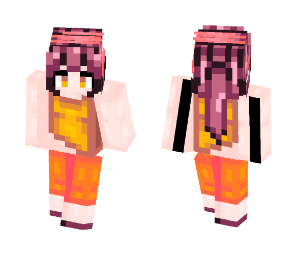 Springtime Sunset - Female Minecraft Skins - image 1