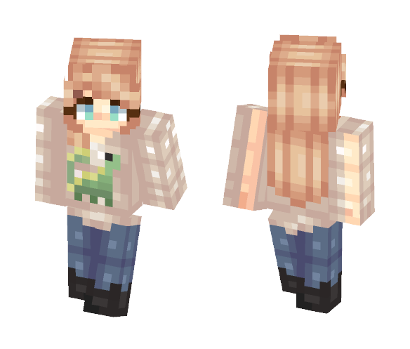 BrǐtBrǐtt~ Dino Sweater - Female Minecraft Skins - image 1
