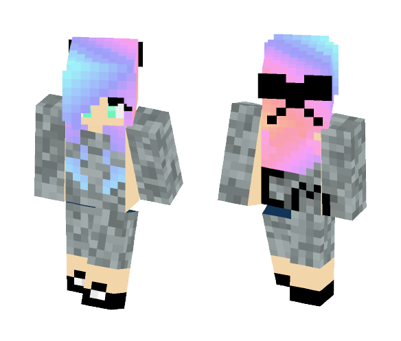 cyber man girl - Girl Minecraft Skins - image 1