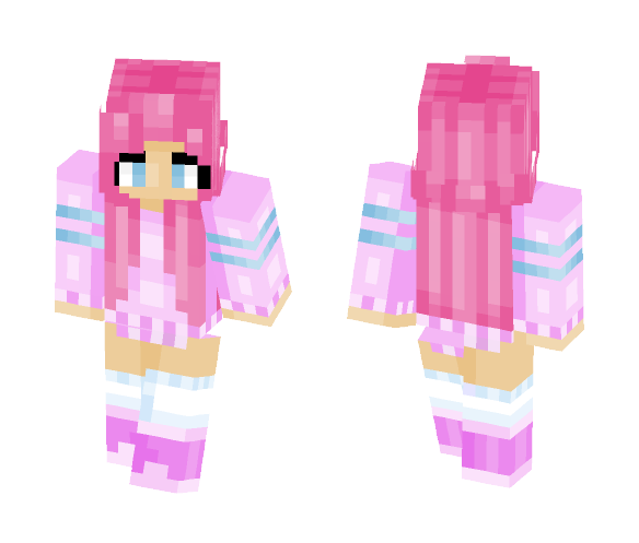 Epic Pink Kawaii Girl - Girl Minecraft Skins - image 1