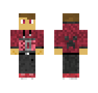 Boi in red hoodie - Male Minecraft Skins - image 2
