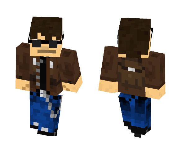 Skully (Casual) - Male Minecraft Skins - image 1