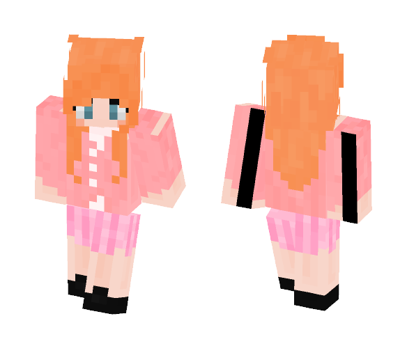 ◎ Pink ◎ - Female Minecraft Skins - image 1