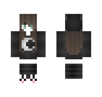 ~Dark Girl~ ♥ - Female Minecraft Skins - image 2