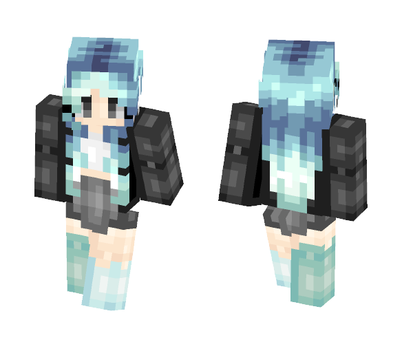 Sᴘɪʀɪᴛ | Ocean - Female Minecraft Skins - image 1