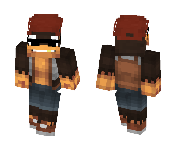 SkribbleMonkey The Adventurer - Male Minecraft Skins - image 1