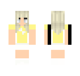 Yellow Cutie - Female Minecraft Skins - image 2
