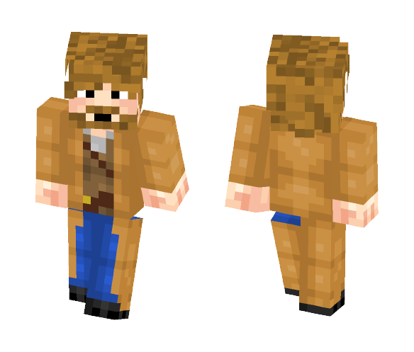 Rip Hunter - Male Minecraft Skins - image 1