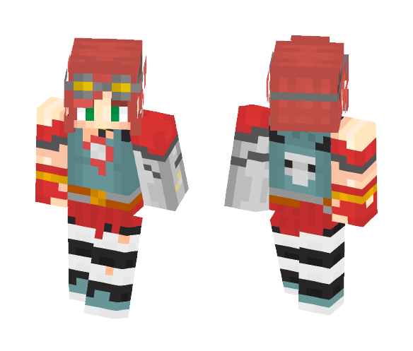 Gaige from the Borderlands - Female Minecraft Skins - image 1
