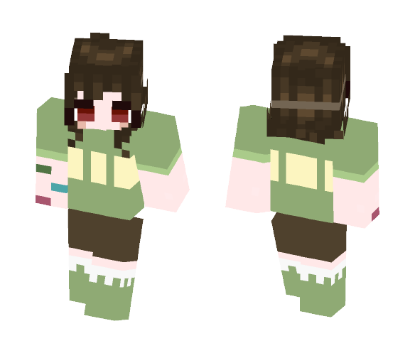 SayHelloChara's Chara - Female Minecraft Skins - image 1