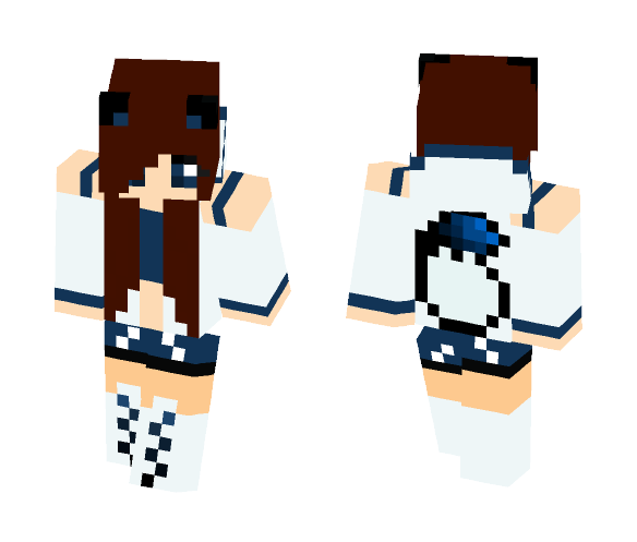 Blue Wolf - Female Minecraft Skins - image 1