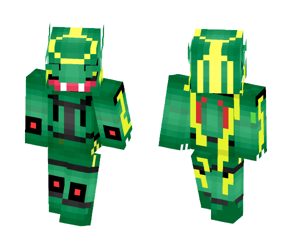 Mega Rayquaza - Male Minecraft Skins - image 1