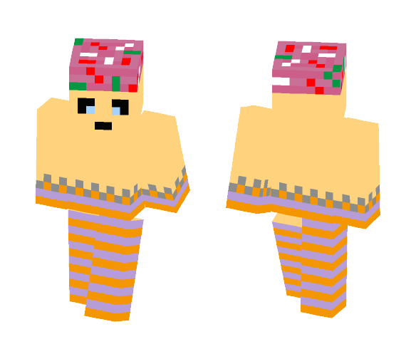 My brother made a cupcake :3 - Other Minecraft Skins - image 1