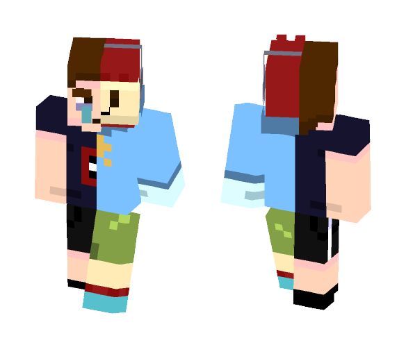 Split Personality- Online Persona - Male Minecraft Skins - image 1