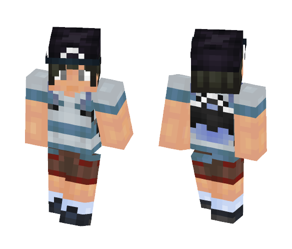 Pokémon Sun and Moon: Male Trainer - Male Minecraft Skins - image 1