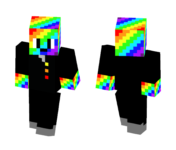 Online Persona Rainbow Business - Interchangeable Minecraft Skins - image 1