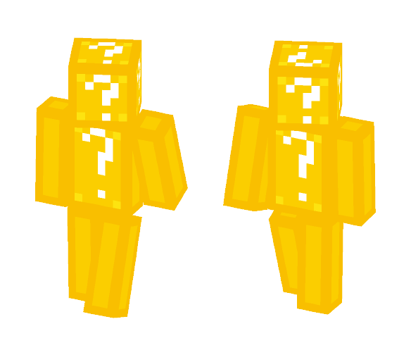 A Lucky Block?!?! - Interchangeable Minecraft Skins - image 1